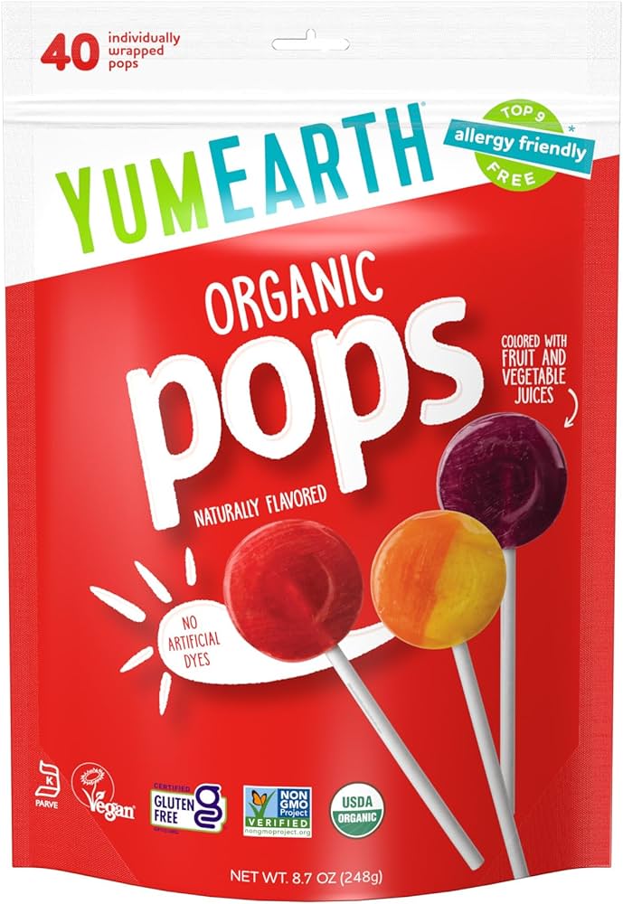 YumEarth Lollipops