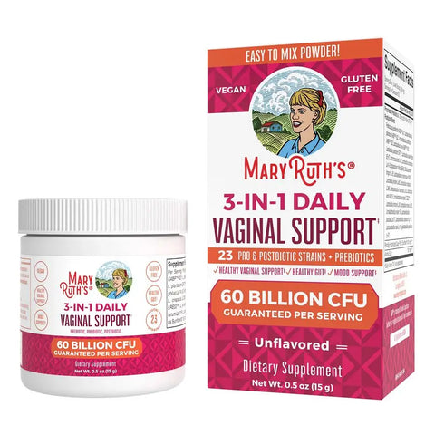 Mary Ruth's Unflavored 3-in-1 Daily Vaginal Support Powder