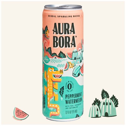 Aura Bora Sparkling Water