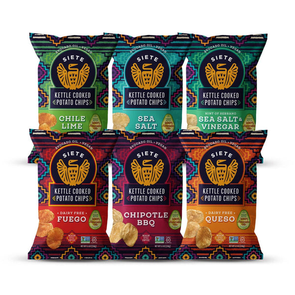 5.5 oz Siete Kettle Cooked Potato Chips