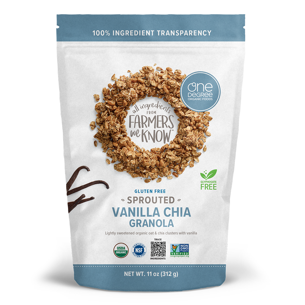 Sprouted Organic Vanilla Chia Granola