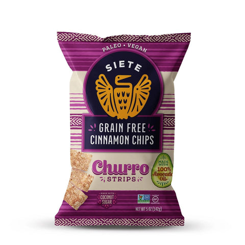 Churro Strips, Grain Free Cinnamon Chips