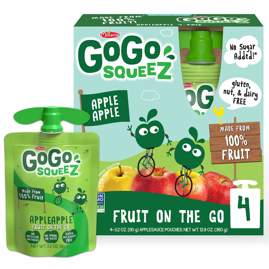 Gogo Squeeze Applesauce- 4 pack