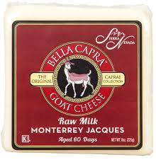 Raw Monterrey Jacques Goat Cheese