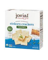 Jovial Rosemary Einkhorn Crackers Rosemary
