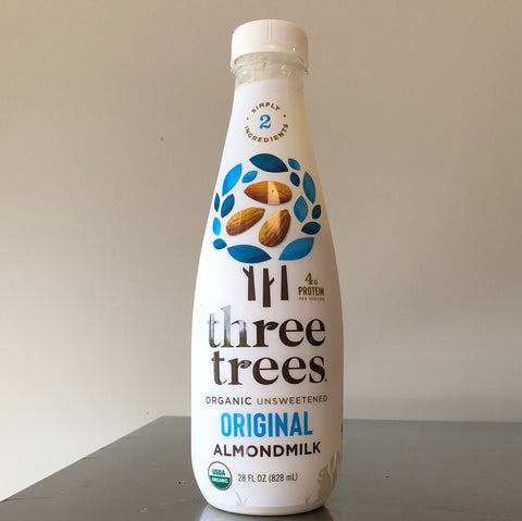 Three Trees Original Almond Milk, Unsweetened