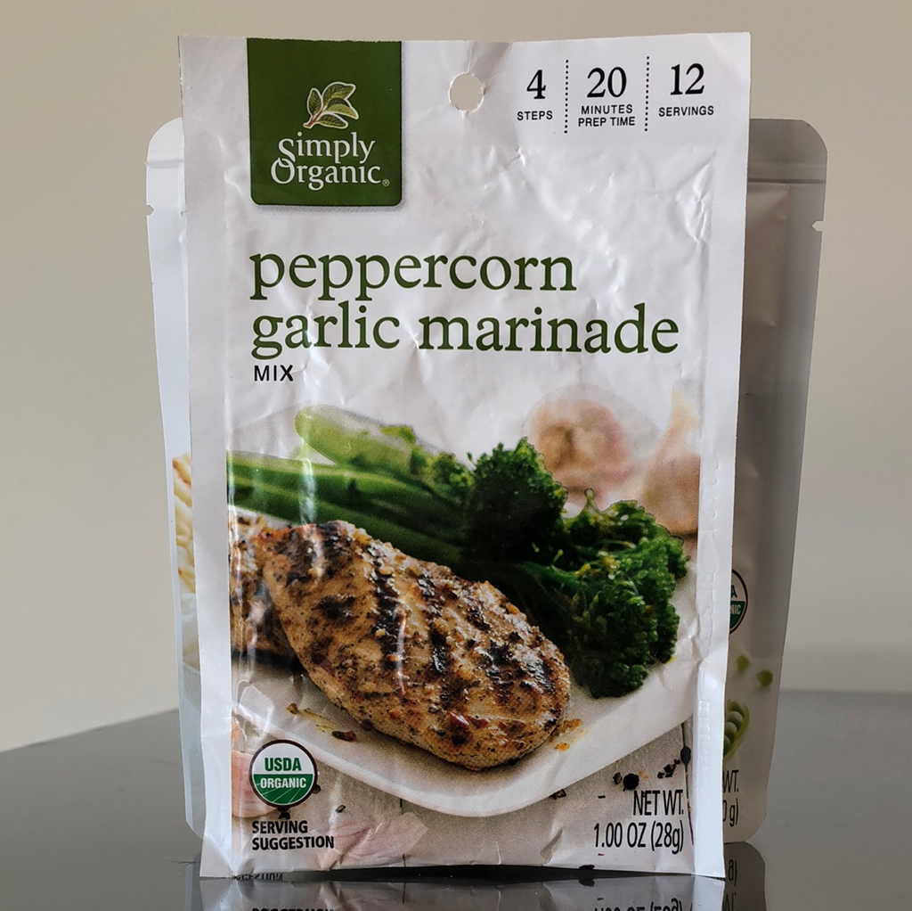 Marinade, Peppercorn Garlic