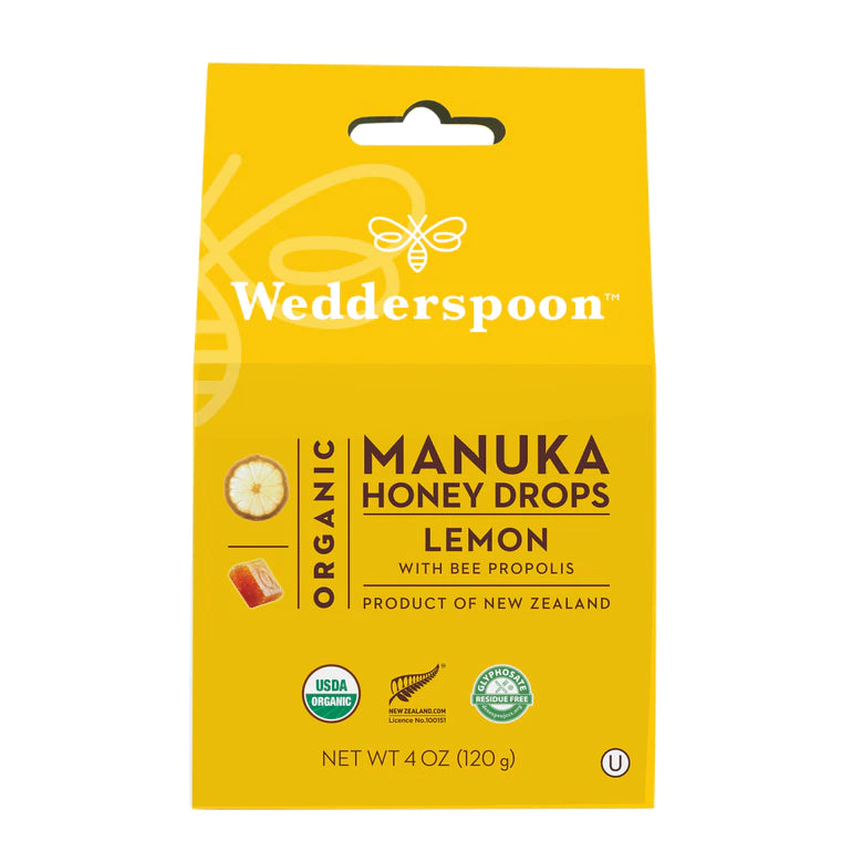 Lemon Manuka Honey Drops